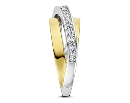 12405ZY Ti Sento Milano Zilveren Ring