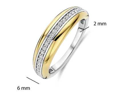 12406ZY Ti Sento Milano Zilveren Ring