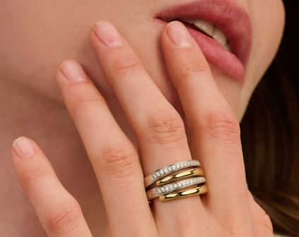 12409ZY Ti Sento Milano Zilveren Ring