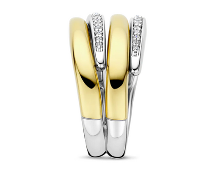 12409ZY Ti Sento Milano Zilveren Ring