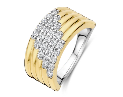 12410ZY Ti Sento Milano Zilveren Ring