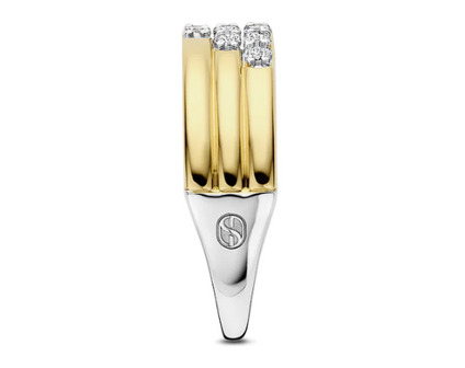 12411ZY Ti Sento Milano Zilveren Ring
