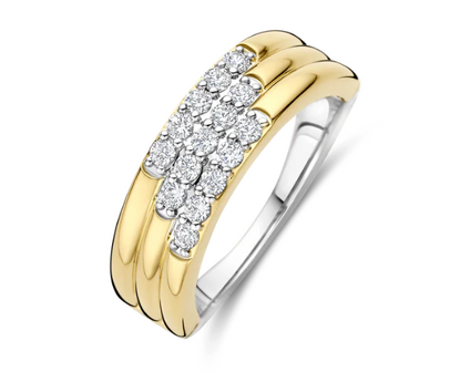 12411ZY Ti Sento Milano Zilveren Ring
