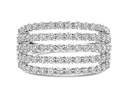 12425ZI Ti Sento Milano Zilveren Ring