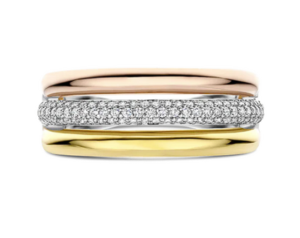 12427TZ Ti Sento Milano Zilveren Ring