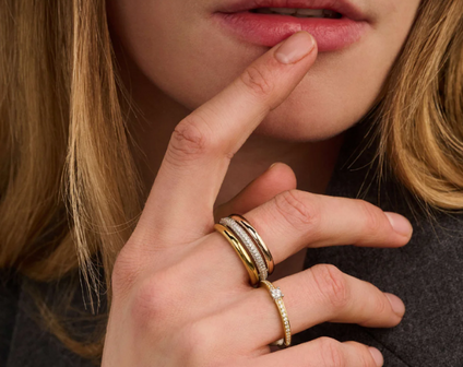 12427TZ Ti Sento Milano Zilveren Ring