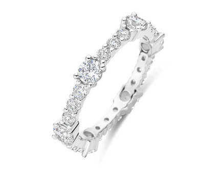 12428ZI Ti Sento Milano Zilveren Ring