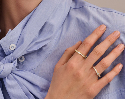 12428ZY Ti Sento Milano Zilveren Ring