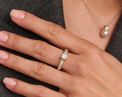 1795ZY Ti Sento Milano Zilveren Ring