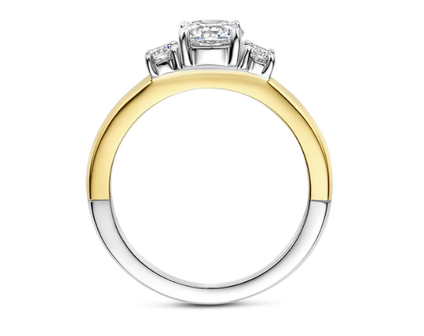 1796ZY Ti Sento Milano Zilveren Ring