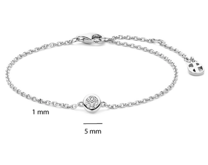 23092ZI Ti Sento Milano Zilveren Armband Dames
