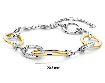 23096ZY Ti Sento Milano Zilveren Armband Dames