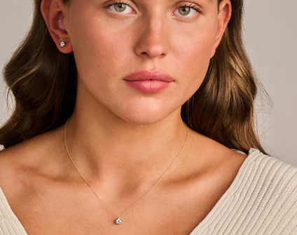 LG3003Y Blush 14kt Gouden Ketting met Hanger