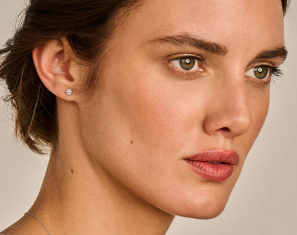 LG7002W Blush 14kt gouden oorringen Dames