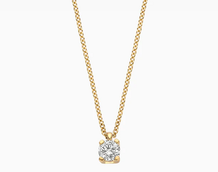 LG3014Y Blush 14kt Gouden Ketting met Hanger