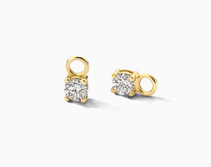 LG9006Y Blush 14kt gouden oorringen Dames