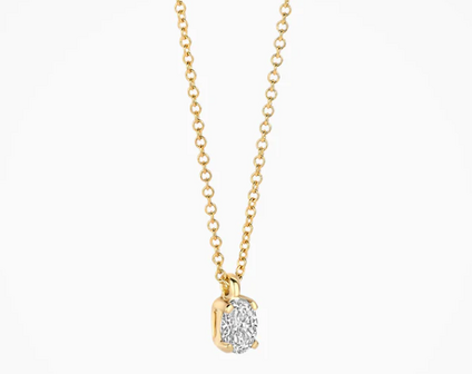 LG3015Y Blush 14kt Gouden Ketting met Hanger