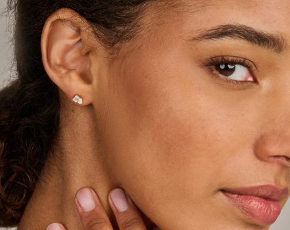 LG7027Y Blush 14kt gouden oorringen Dames