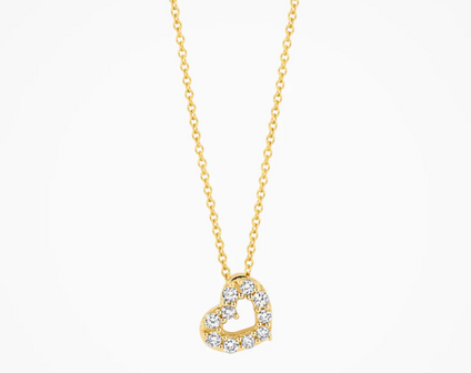 LG3000Y Blush 14kt Gouden Ketting met Hanger