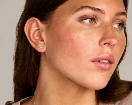 LG7019Y Blush 14kt gouden oorringen Dames