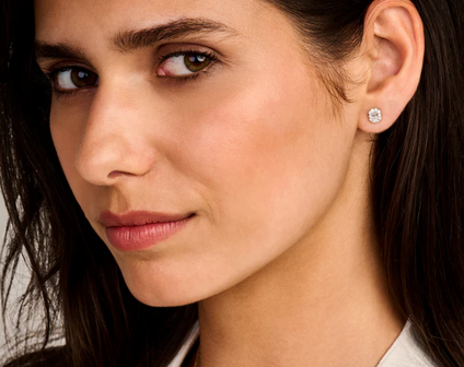 LG7010Y Blush 14kt gouden oorringen Dames