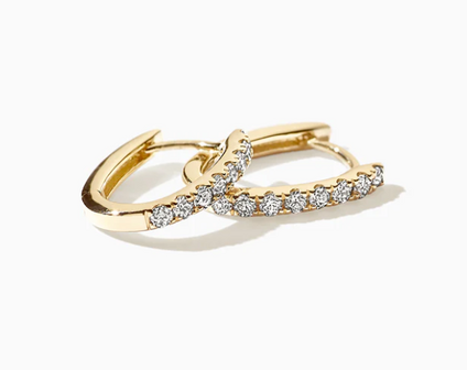 LG7006Y Blush 14kt gouden oorringen Dames