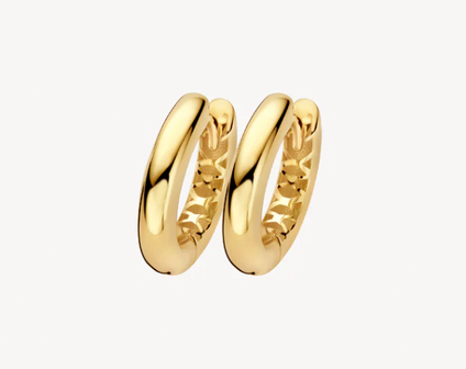 LG7021Y Blush 14kt gouden oorringen Dames