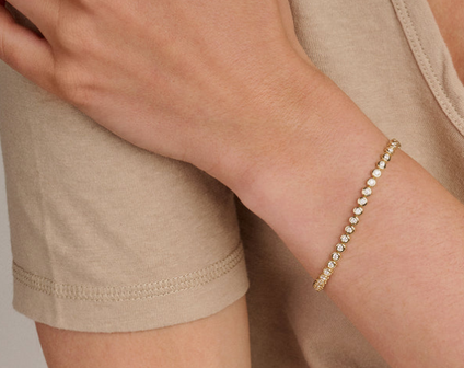 LG2008Y Blush 14kt Gouden Armband