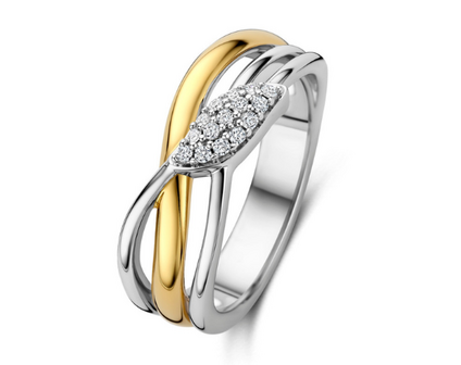 N6P57 Naiomy Silver Zilveren Ring voor Dames