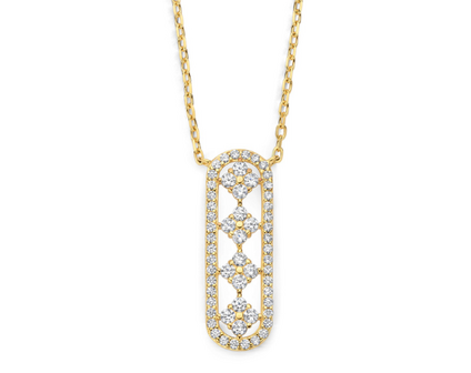 N6Q52 Naiomy Silver Zilveren Ketting voor Dames