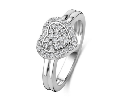 N6Q59 Naiomy Silver Zilveren Ring voor Dames