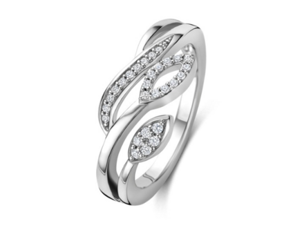 N6R51 Naiomy Silver Zilveren Ring voor Dames