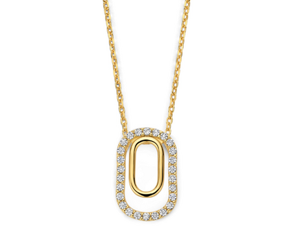 N6S65 Naiomy Silver Zilveren Ketting voor Dames