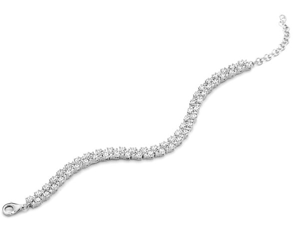 BR2368W-17 Silver Rose juwelen