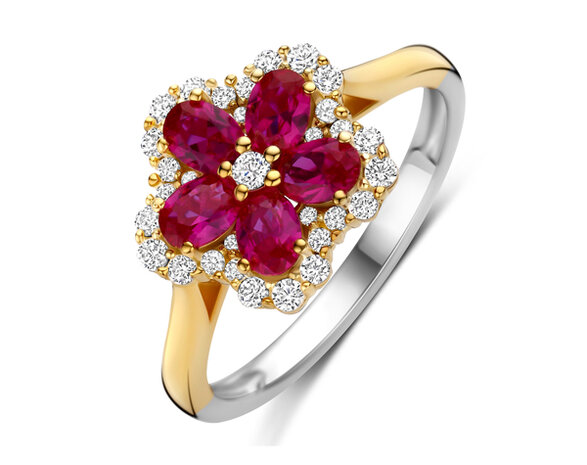 R2590GRU Silver Rose juwelen