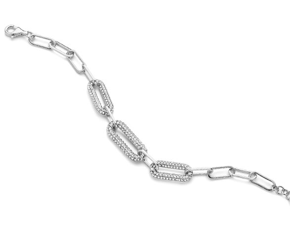 BR2548W Silver Rose juwelen