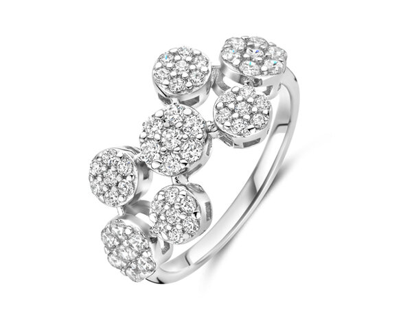 R2606W Silver Rose juwelen