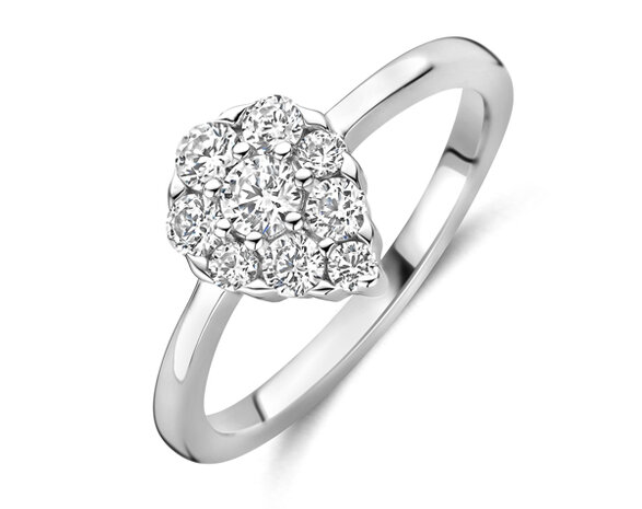 R2578W Silver Rose juwelen