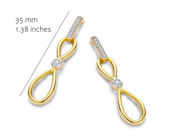 EA2566_S Silver Rose juwelen