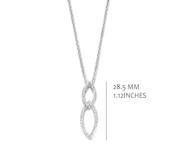 P2491W Silver Rose juwelen