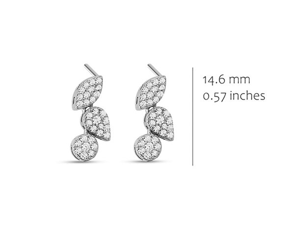 EA2648W Silver Rose juwelen