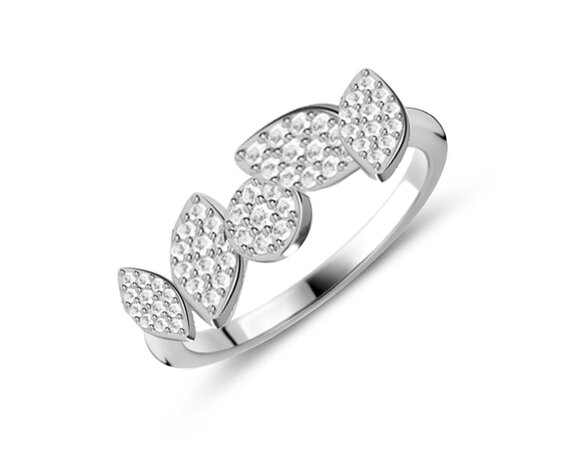 R2648W Silver Rose juwelen