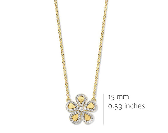 P2598GB Silver Rose juwelen