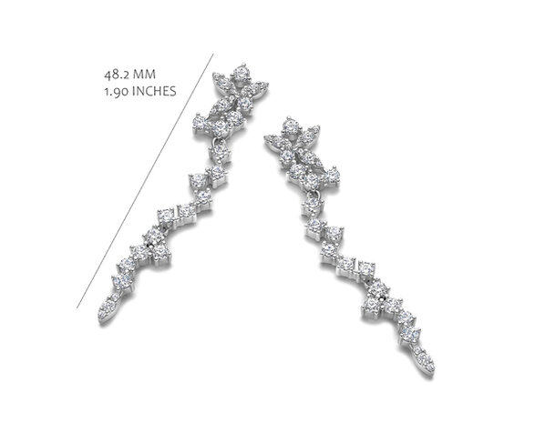 EA2536W-L Silver Rose juwelen