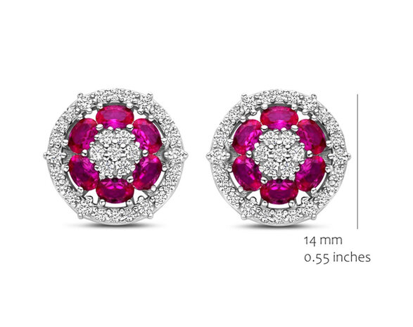 EA2568RU-L Silver Rose juwelen