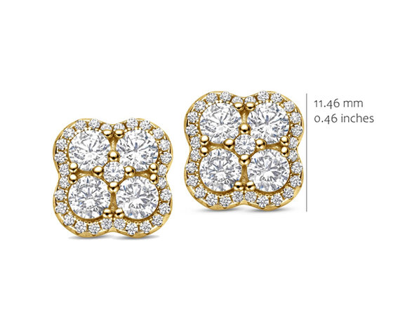 EA2562G-L Silver Rose juwelen