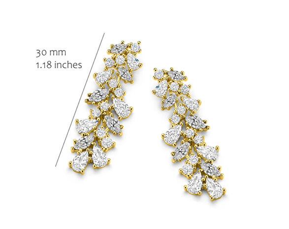 EA2640G Silver Rose juwelen