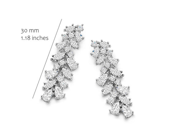 EA2640W Silver Rose juwelen