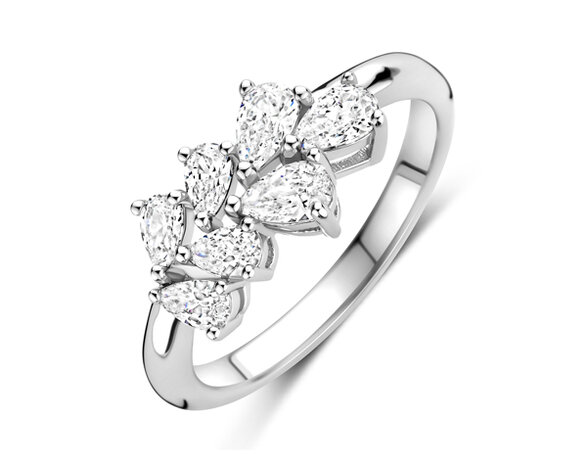 R2637W Silver Rose juwelen