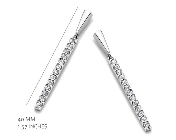 EA2542W Silver Rose juwelen